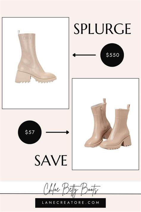 chloe lauren boots dupe|chloe betty boot dupes.